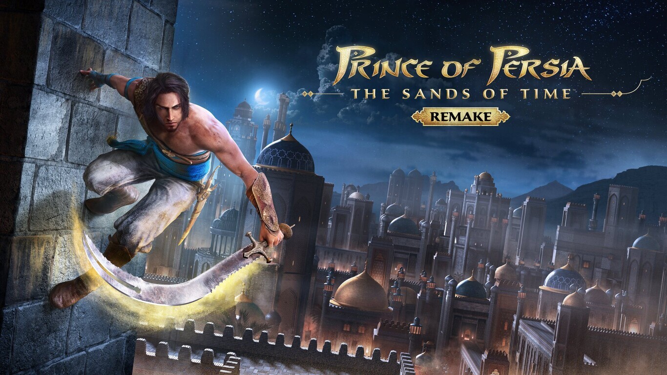 Imagen de la portada del juego actual de prince of percia