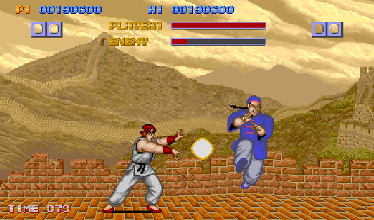 imagen del juego antiguo de street fighter